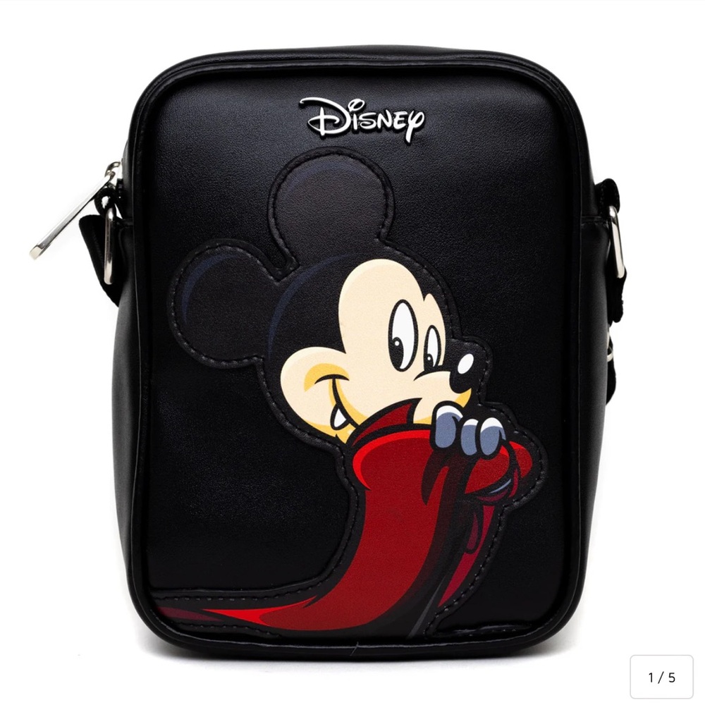 Buckle Down Disney Vampire Mickey Mouse & Pluto Crossbody Bag